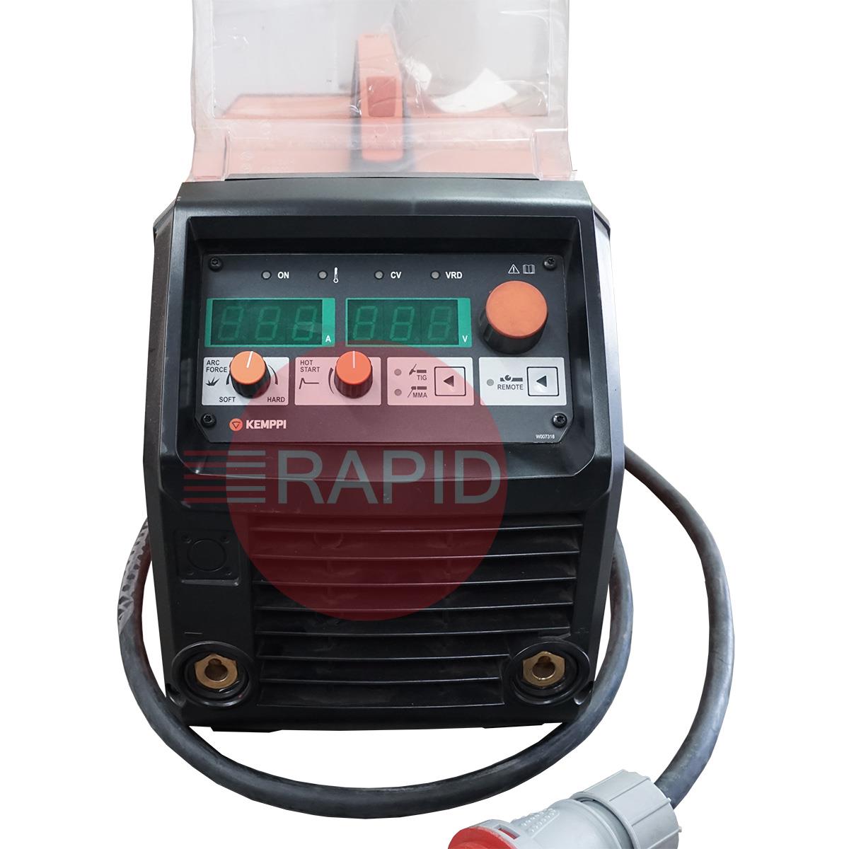 USED16  Used Kemppi Master 500 S Cellulose Arc Welder - 400v, 3ph, CE